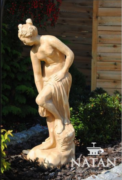 Römische Figur Skulptur Statue Deko Garten Figuren Statuen Skulpturen Stein 90cm